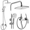 REA REA - Sprchový set STORM CHROME REA-P4881 REA REA - Sprchový set STORM CHROME REA-P4881