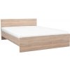 Manželská posteľ Miami bez posteľnej bielizne 160x200 cm dub sonoma - dub sonoma Manželská posteľ Miami bez posteľnej bielizne 160x200 cm dub sonoma - dub sonoma