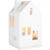 Sviečnik na čajové sviečky Vianočný domček 11 cm Sviečnik na čajové sviečky Vianočný domček 11 cm