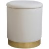 CH Taburetka s úložným priestorom Lena - krémová CH Taburetka s úložným priestorom Lena - krémová