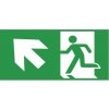 Piktogramy DS 300x150 pre rám DS E5 - Exit nahoru doleva Piktogramy DS 300x150 pre rám DS E5 - Exit nahoru doleva