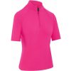 Dámske tričko Callaway Rib Play Short Sleeve Mock Fuchsia Purple L Dámske tričko Callaway Rib Play Short Sleeve Mock Fuchsia Purple L