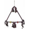 BIRD JEWEL Hojdačka farebná s povrazmi 70 cm BIRD JEWEL Hojdačka farebná s povrazmi 70 cm