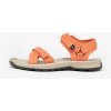 Quechua Dámske turistické sandále NH500 oranžové