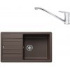 SET643 - Gránitový drez Blanco Legra XL 6 S káva + Kuchynská batéria Rosan King JA381001 chróm SET643 - Gránitový drez Blanco Legra XL 6 S káva + Kuchynská batéria Rosan King JA381001 chróm