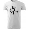 Cycle bicykel - Klasické pánske tričko vyššej gramáže - L ( Biela ) Cycle bicykel - Klasické pánske tričko vyššej gramáže - L ( Biela )