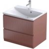 Oristo Brylant skrinka 59.6x45.5x50 cm závesná kúpeľňová skrinka pod umývadlo OR36-SD2S-60-19R Oristo Brylant skrinka 59.6x45.5x50 cm závesná kúpeľňová skrinka pod umývadlo OR36-SD2S-60-19R