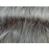 Umelá kožušina, hnedý melír, 90 mm vlas metráž: min. 0,2 bm Umelá kožušina, hnedý melír, 90 mm vlas metráž: min. 0,2 bm