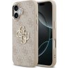 Guess PU Leather 4G Metal Logo Gold Frame Zadný Kryt pre iPhone 17 Pink Guess PU Leather 4G Metal Logo Gold Frame Zadný Kryt pre iPhone 17 Pink