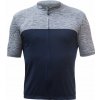 Pánsky dres kr.rukáv celozips SENSOR CYKLO MOTION deep blue/sivá XXL Pánsky dres kr.rukáv celozips SENSOR CYKLO MOTION deep blue/sivá XXL