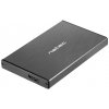 Externý box pre HDD 25 USB 3.0 Natec Rhino Go čierny hliníkové telo Externý box pre HDD 25 USB 3.0 Natec Rhino Go čierny hliníkové telo