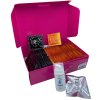 Súprava znecitlivujúcich kondómov Delay pack 72 ks + SE tlmiaci lubrikačný gél 15 ml + erekčný krúžok Súprava znecitlivujúcich kondómov Delay pack 72 ks + SE tlmiaci lubrikačný gél 15 ml + erekčný krúžok