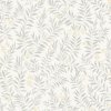 Wallfashion MN3406 Sivá vliesová tapeta s vetvičkami listami Maison rozmery 0,53 x 10,05 m