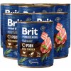 Brit Premium by Nature Pork with Trachea 6 x 800 g