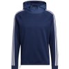 Pánska golfová mikina Adidas Three Stripe COLD.RDY Hoodie XXL Navy Modrá Pánska golfová mikina Adidas Three Stripe COLD.RDY Hoodie XXL Navy Modrá