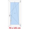Soft Plastové okno 70x145 cm, otváravé a sklopné Soft Plastové okno 70x145 cm, otváravé a sklopné