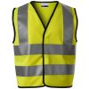 Rimeck HV Bright detská reflexno bezpečnostná vesta fluorescenčná žltá