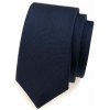 Hladká modrá úzka kravata SLIM Hladká modrá úzka kravata SLIM