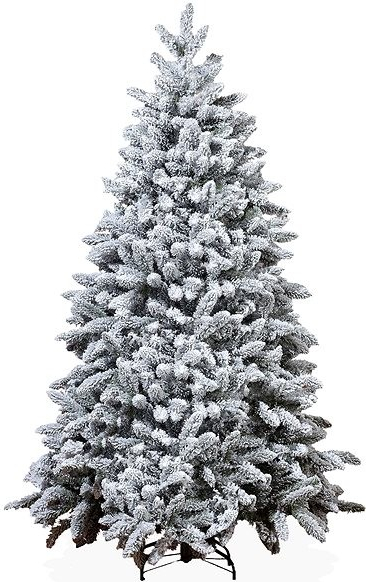 LAALU Vánoční stromek zasněžený DELUXE Viola 300 cm