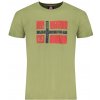 Zelené pánske tričko s krátkym rukávom kaki | červená XXL NORWAY 1963 8053480945387 Zelené pánske tričko s krátkym rukávom kaki | červená XXL NORWAY 1963 8053480945387