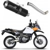 Suzuki DR 650SE 1997 - 2009 ladený výfuk MX BLACK + dB killer medium Suzuki DR 650SE 1997 - 2009 ladený výfuk MX BLACK + dB killer medium
