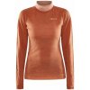 Craft ADV SubZ Wool LS Tee triko dámské Barva: Oranžová, Velikost: S Craft ADV SubZ Wool LS Tee triko dámské Barva: Oranžová, Velikost: S