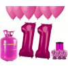 HeliumKing Hélium párty set na 11. narodeniny s ružovými balónmi HeliumKing Hélium párty set na 11. narodeniny s ružovými balónmi
