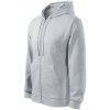 Malfini 410 Trendy Zipper, svetlosivý melír, 3XL Malfini 410 Trendy Zipper, svetlosivý melír, 3XL