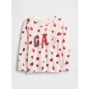 GAP Baby T-shirt with logo Girls krémová