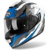 Prilba AIROH ST 501 Bionic (biela/modrá/sivá)) XL Prilba AIROH ST 501 Bionic (biela/modrá/sivá)) XL