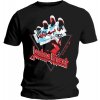 Judas Priest Tričko British Steel Hand Triangle Unisex Black L Judas Priest Tričko British Steel Hand Triangle Unisex Black L