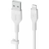 Belkin Flex Lightning/USB-A 3m mfi cert., white CAA008bt3MWH Belkin Flex Lightning/USB-A 3m mfi cert., white CAA008bt3MWH