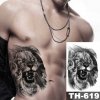REBELULU Vodeodolné dočasné tetovačky pre ženy Fejkové tetovanie Dočasné tetovanie Lion Body Art Arm Fake Tattoo Men Women REBELULU Vodeodolné dočasné tetovačky pre ženy Fejkové tetovanie Dočasné tetovanie Lion Body Art Arm Fake Tattoo Men Women