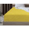 Textilomanie Froté plachta Exclusive žltá 90x200