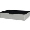 Kúpeľňová skrinka pod umývadlo Devo Lotos oceľovo sivá/čierna 70 x 16 x 53 cm LF-SUW1S70x16-F105 Kúpeľňová skrinka pod umývadlo Devo Lotos oceľovo sivá/čierna 70 x 16 x 53 cm LF-SUW1S70x16-F105