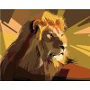 Diamondi Diamantové maľovanie LEV MOZAIKA vypnuté plátno na rám Diamondi Diamantové maľovanie LEV MOZAIKA vypnuté plátno na rám