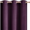 XZHome (dodávateľ) Zatemňovací velúrový záves – slivkovo fialový, jednofarebný, 1 ks Veľkosť: 145x250 na krúžky XZHome (dodávateľ) Zatemňovací velúrový záves – slivkovo fialový, jednofarebný, 1 ks Veľkosť: 145x250 na krúžky