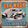 Ceduľa Car Wash 30x30 cm Plechová tabuľa Ceduľa Car Wash 30x30 cm Plechová tabuľa