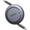 UGREEN navíjecí kabel USB-C, 1m, stříbrná UGREEN navíjecí kabel USB-C, 1m, stříbrná