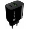 Univerzálna nabíjačka Natec RIBERA 20 W, 1X USB-A + 1X USB-C, čierna NUC-2397 Univerzálna nabíjačka Natec RIBERA 20 W, 1X USB-A + 1X USB-C, čierna NUC-2397