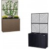 Stilista Kvetináč s Pergolou na Kvety 130 cm x 84 TECHNORATTAN, čierny Stilista Kvetináč s Pergolou na Kvety 130 cm x 84 TECHNORATTAN, čierny