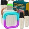 ZESTAW DO KARAOKE GŁOŚNIK BLUETOOTH LED RGB + 2 BEZDRÔTOVÉ MIKROFÓNY ZESTAW DO KARAOKE GŁOŚNIK BLUETOOTH LED RGB + 2 BEZDRÔTOVÉ MIKROFÓNY
