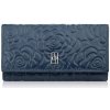 Paolo Peruzzi peňaženka z pravej kože modrá - dámska Paolo Peruzzi peňaženka z pravej kože modrá - dámska