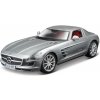 Maisto Mercedes-Benz SLS AMG 1:18 stříbrná Maisto Mercedes-Benz SLS AMG 1:18 stříbrná