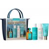 Cestovná sada na uhladenie krepatých vlasov Moroccanoil Greetings From Frizz Control + krém na ruky a taštička zadarmo Cestovná sada na uhladenie krepatých vlasov Moroccanoil Greetings From Frizz Control + krém na ruky a taštička zadarmo