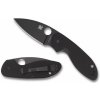Vega Spyderco C216GPBBK Efficient vreckový nôž 7,5cm, čierna, G10 Vega Spyderco C216GPBBK Efficient vreckový nôž 7,5cm, čierna, G10