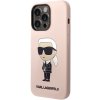 Karl Lagerfeld na Apple iPhone 15 Pro Liquid Silicone Ikonik NFT ružové