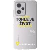 Picasee silikónový prehľadný obal pre Xiaomi Redmi Note 12 Pro+ 5G - Kazma - TOHLE JE ŽIVOT A NIC VÍC NEBUDE Picasee silikónový prehľadný obal pre Xiaomi Redmi Note 12 Pro+ 5G - Kazma - TOHLE JE ŽIVOT A NIC VÍC NEBUDE