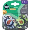 Tommee Tippee Cumlík silikón Fun, 18-36m, 2ks Tommee Tippee Cumlík silikón Fun, 18-36m, 2ks
