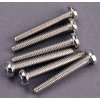 Traxxas skrutka krížová M3x20 mm pologuľatá hlava zink. 6